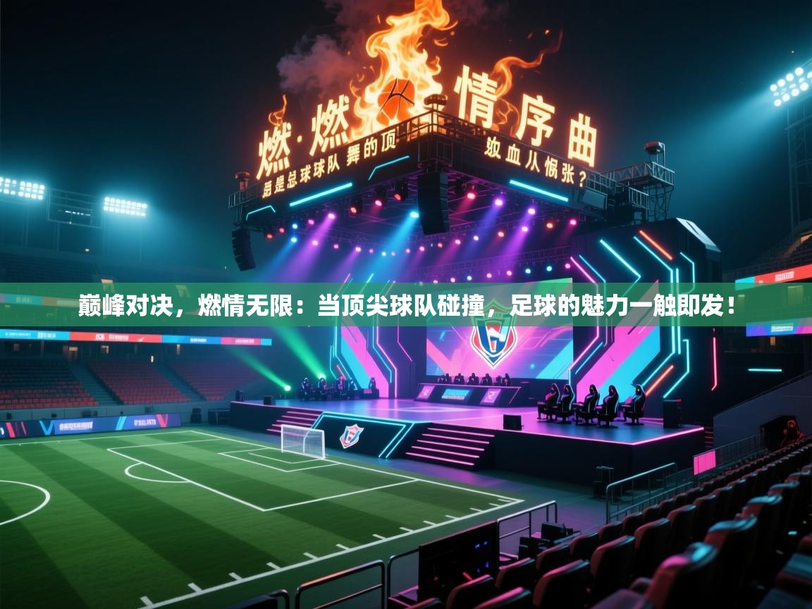 巅峰对决，燃情无限：当顶尖球队碰撞，足球的魅力一触即发！